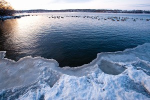 Lake Mendota in the winter. Photo by Bryce Richter.